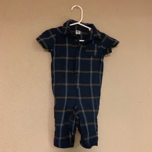 Plaid romper from old navy 3-6 month